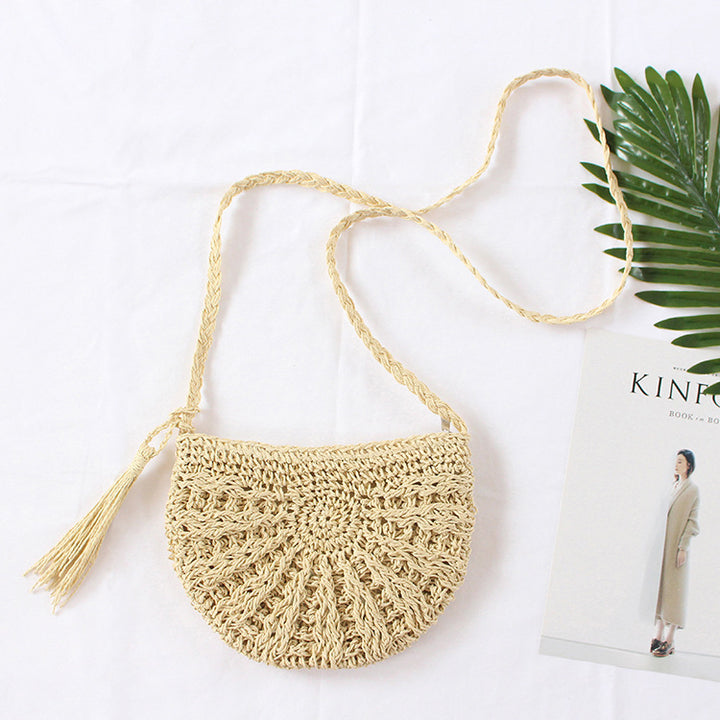 Handmade straw bag Bowlift