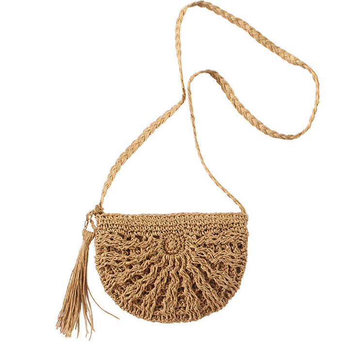 Handmade straw bag Bowlift