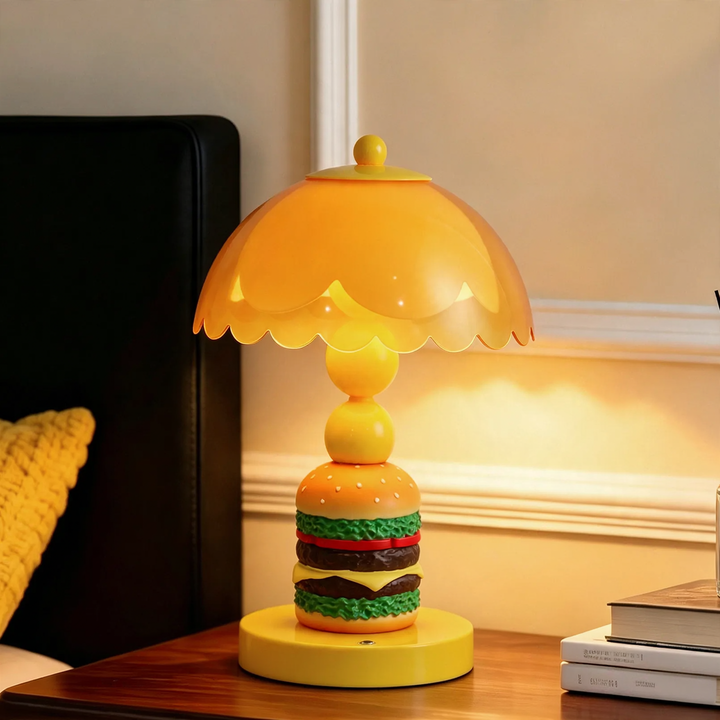 Hamburger table lamp in creative design