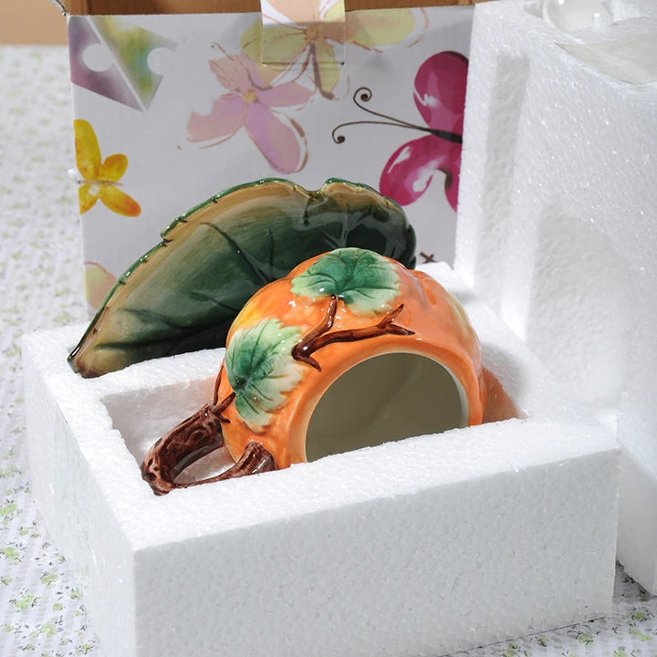 BowLift | Creative Ceramic Pumpkin Mug Set