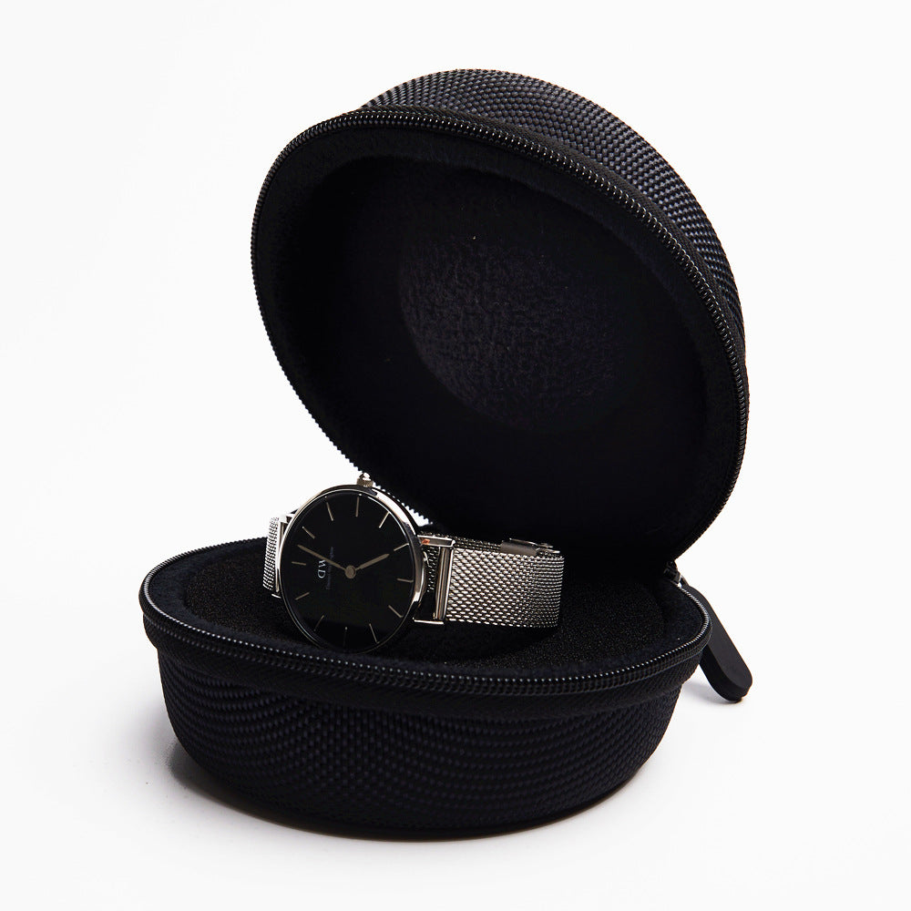 Hard-Shell Single Watch Travel Case with Foam Insert Bowlift