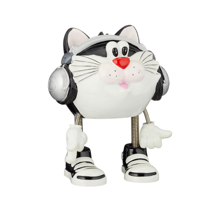 Playful Dog Figurine