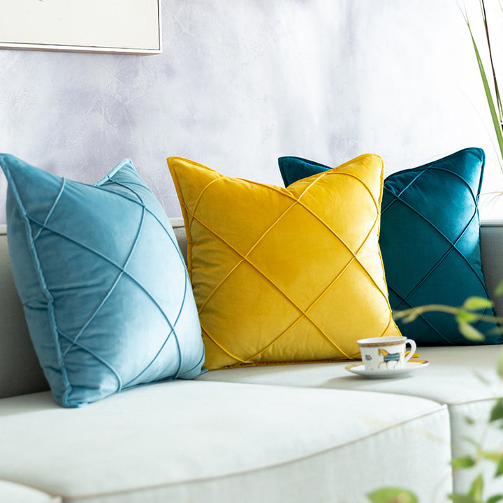 Elegant Plush Decorative Cushion