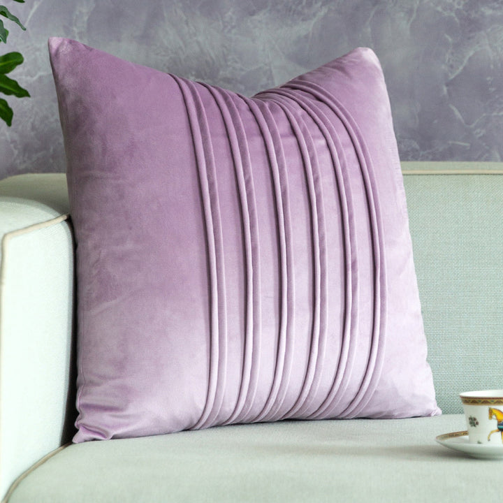 Textured Velvet Throw Pillow