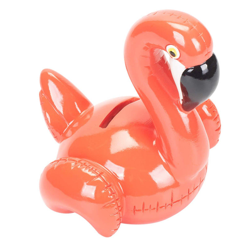 Decorative Flamingo Coin Bank