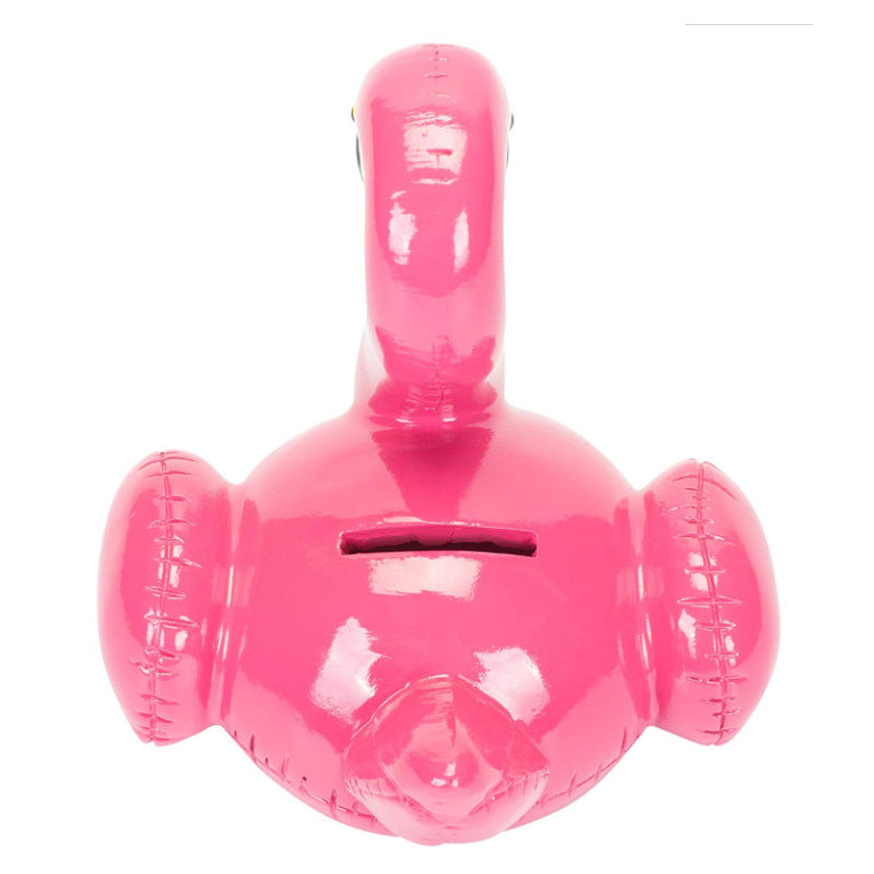 Decorative Flamingo Coin Bank