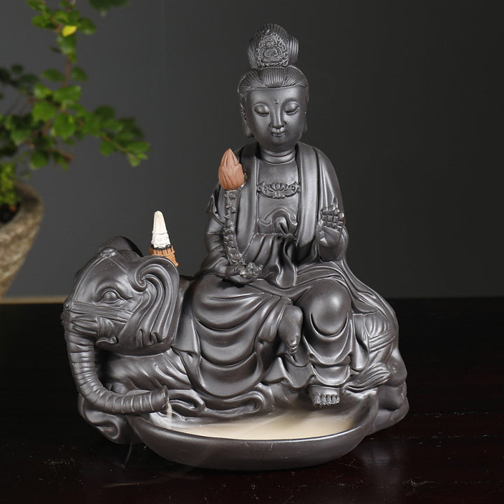 Artistic Buddha Statue Incense Burner