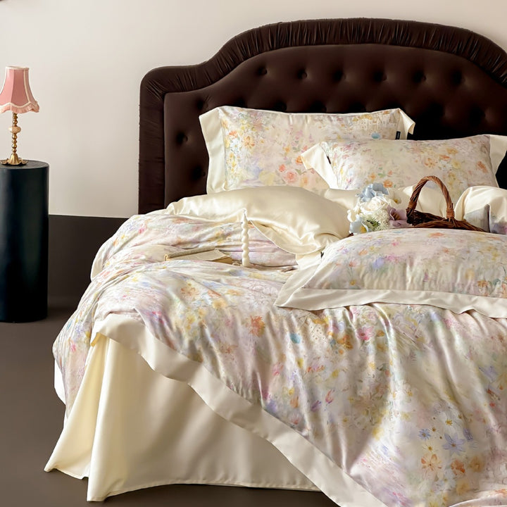 Bedding set made of Tencel cotton, 4-piece