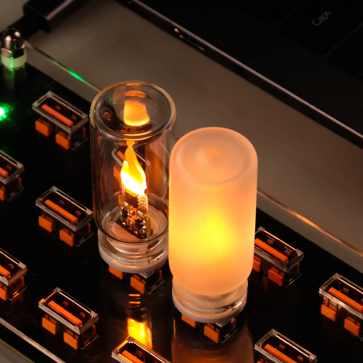 USB-LED-Flame Light with Remote Control