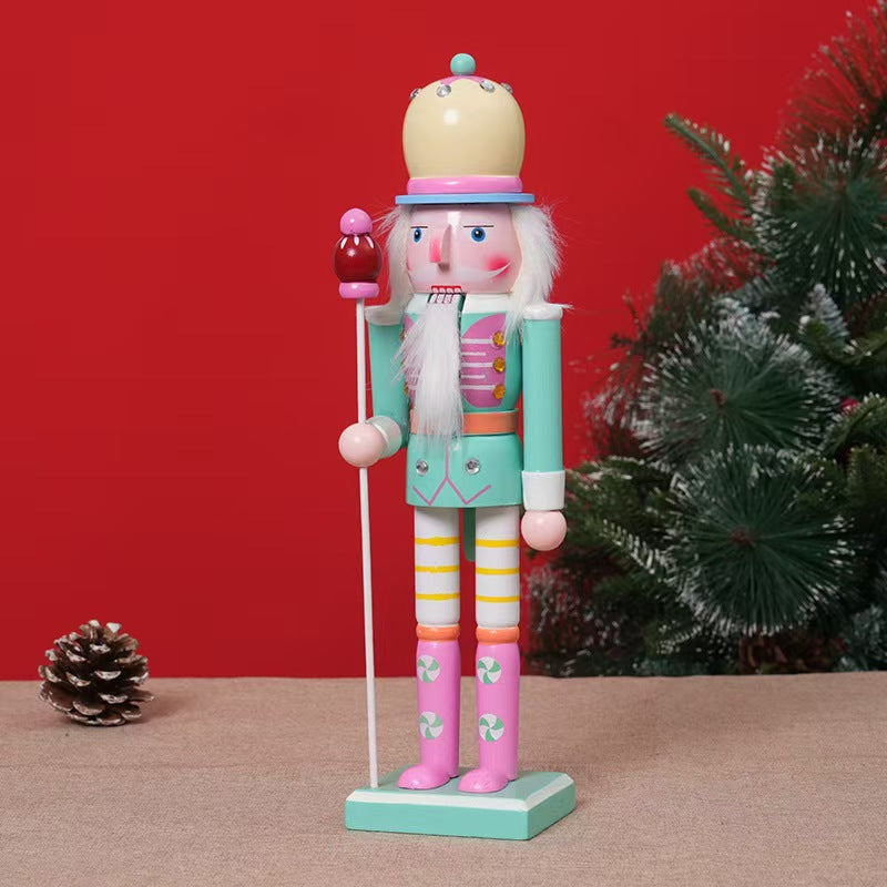 Nutcracker figure, 30 cm, decorative wooden figure