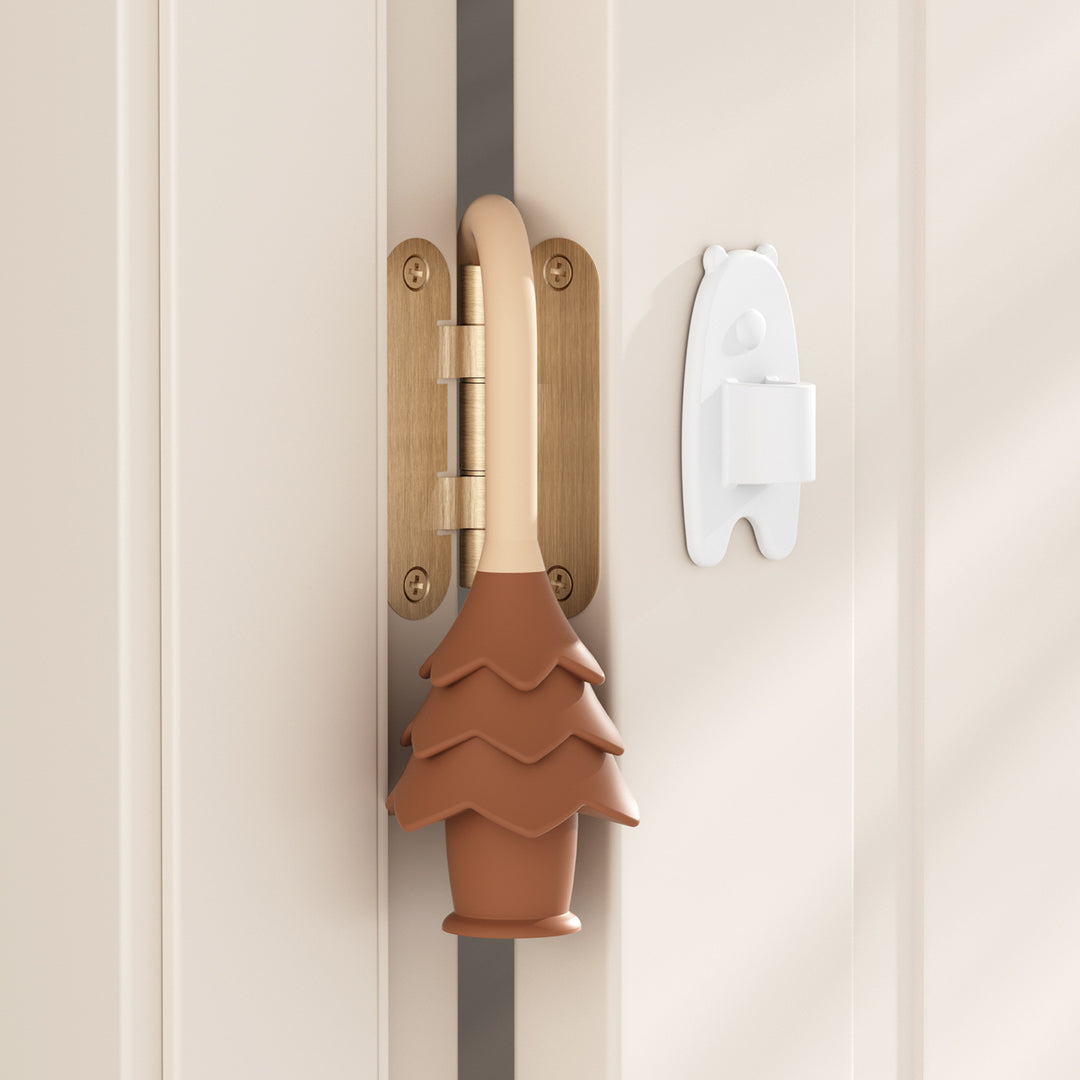 Doorstopper for children, finger guard, arched