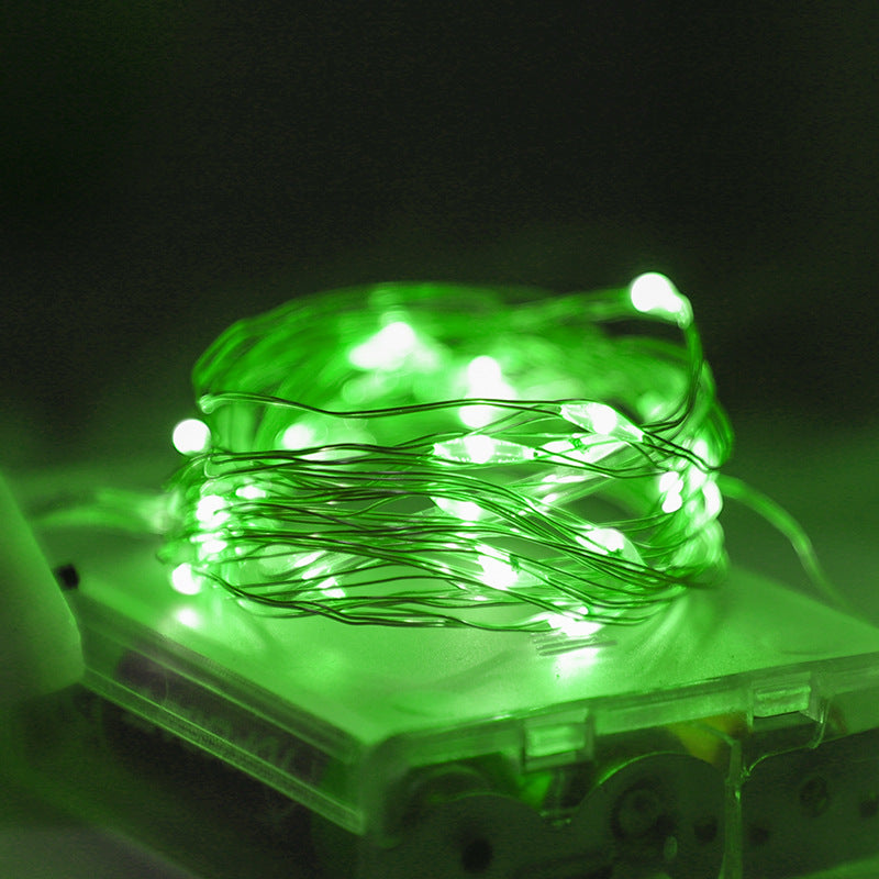 LED copper wire string lights for indoor use