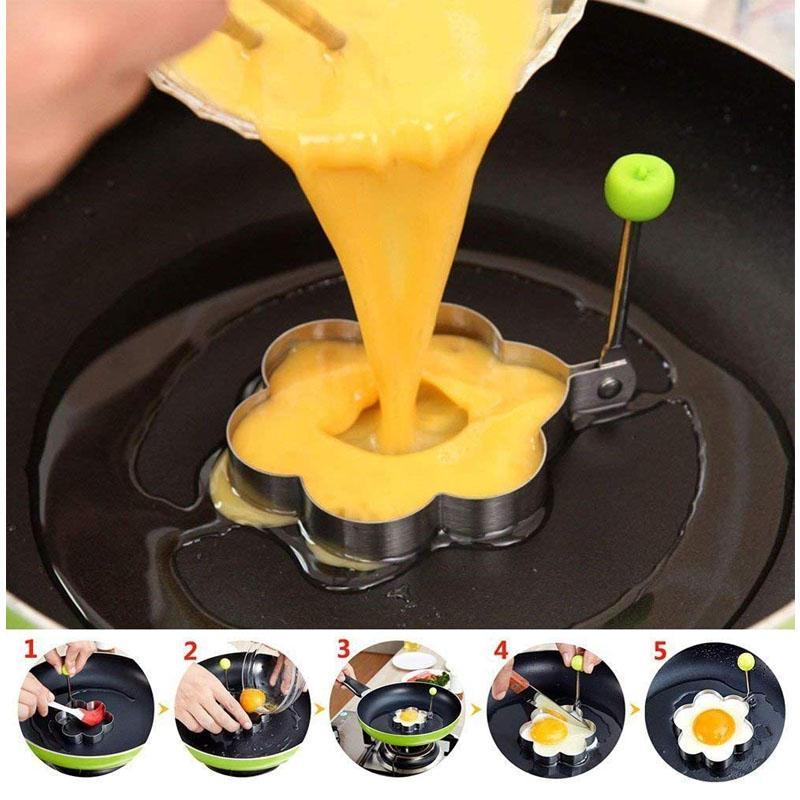 BowLift | Stainless Steel Fried Egg Molds