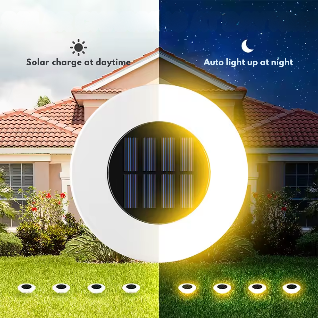 Rust-Proof Solar Outdoor Light for All Weathers Bowlift