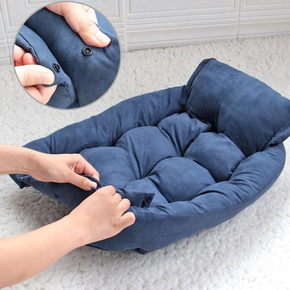 PlushPaws •  3-in-1 Dog Bed