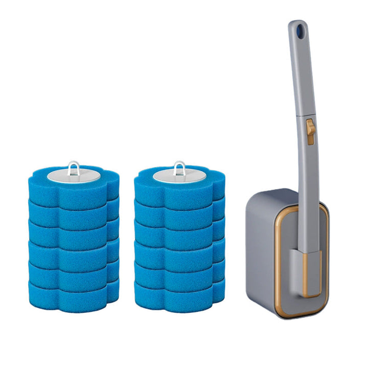 BowLift | Wall-Mounted Toilet Brush Set