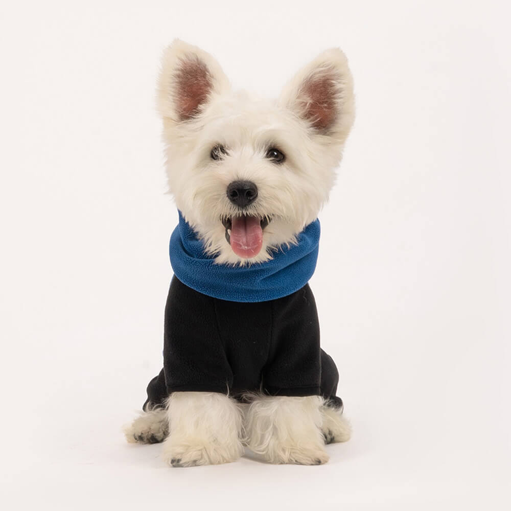 BowLift | Full Protection Polar Fleece Dog Overall with Removable Collar
