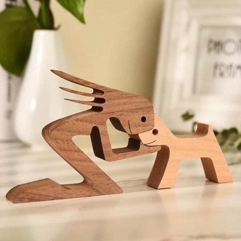 BowLift | Animal Lover Wooden Sculpture Table Decoration