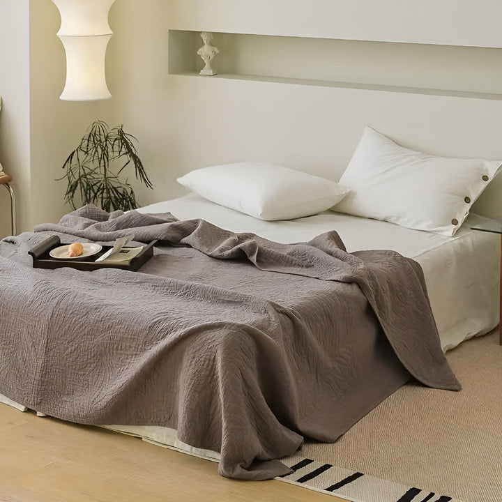BowLift | Soft Leaf Cotton Blanket