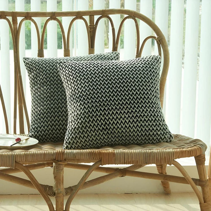 BowLift | Lush Chevron Cushion Covers