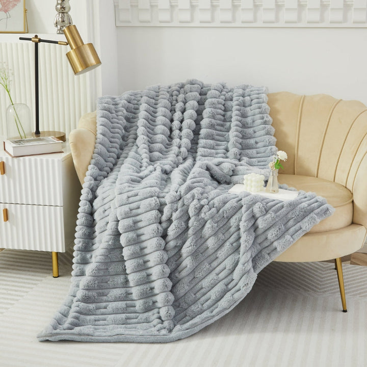 BowLift | Plush Soft Faux Rabbit Blanket
