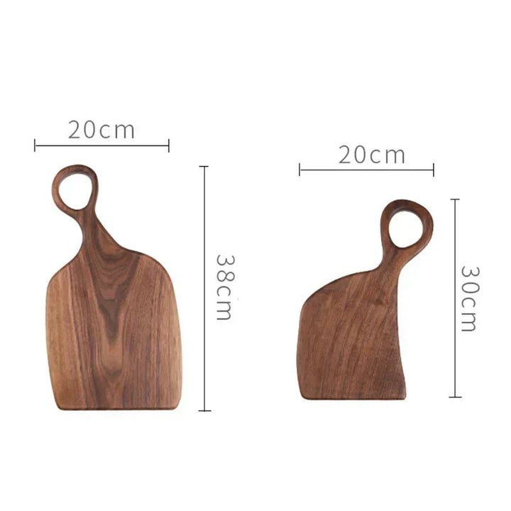 BowLift | NutriCraft – Luxurious walnut cutting board with double-sided functionality for kitchen and presentation