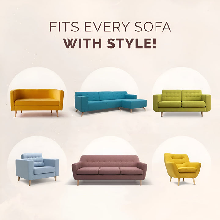 BowLift | Modern Bloom Reversible Sofa Cover