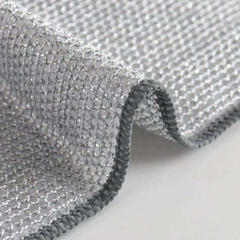 BowLift | WireClean Double Sided Metal Steel Wire Cleaning Cloth