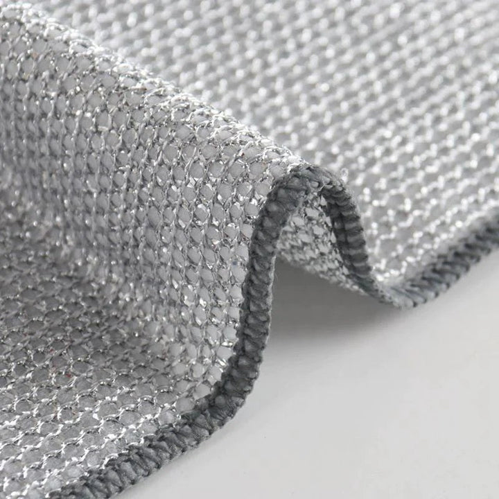 BowLift | WireClean Double Sided Metal Steel Wire Cleaning Cloth