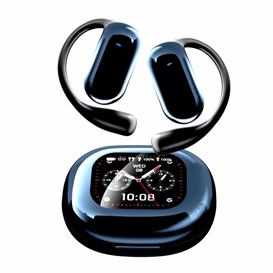Open Bluetooth headphones with touchscreen