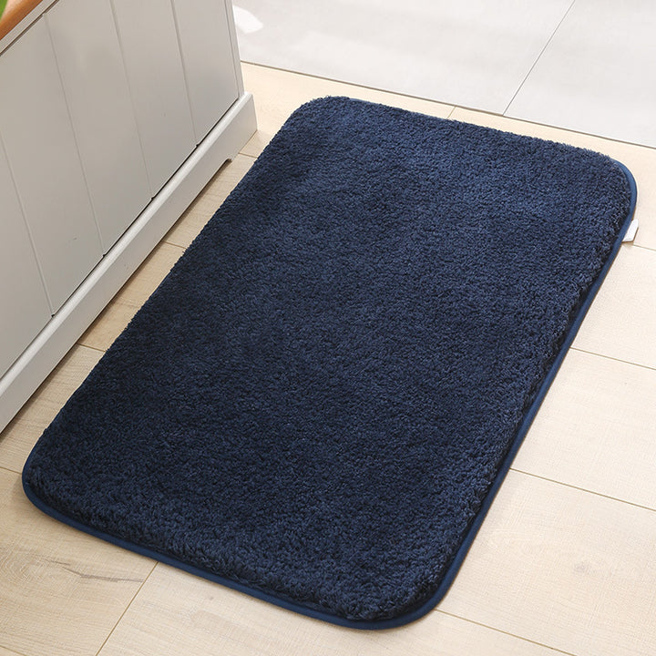 Plush Textured Bath Mat for Bathroom
