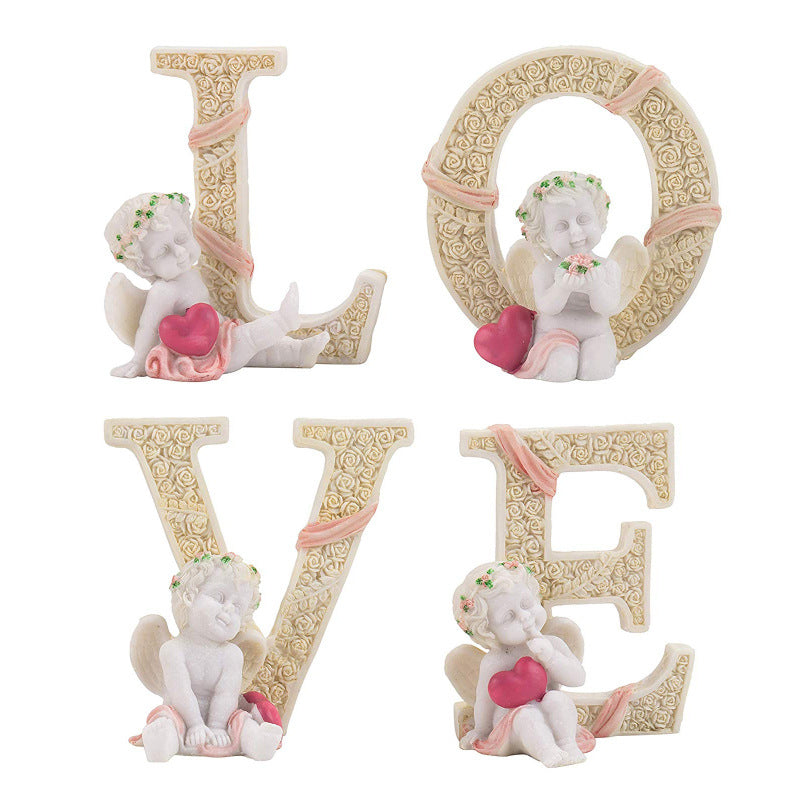 Charming Decorative Tabletop Letter Set