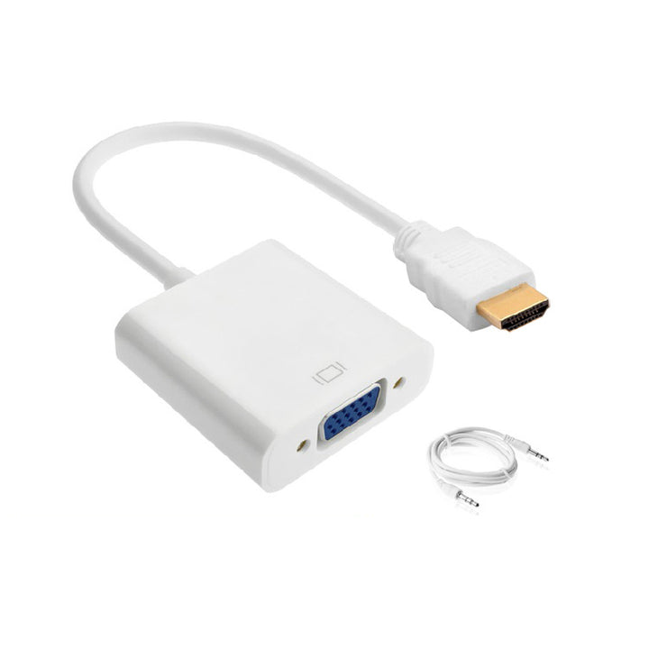 HDMI to VGA Adapter with Audio Output Bowlift