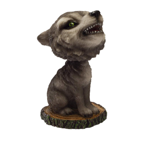 Decorative Howling Wolf Figurine
