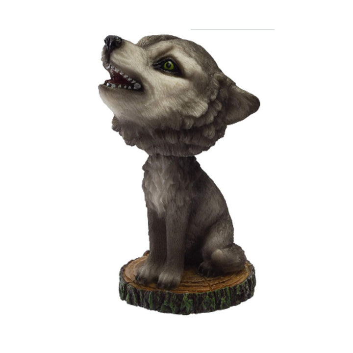 Decorative Howling Wolf Figurine