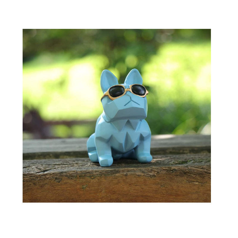Whimsical French Bulldog Figurine