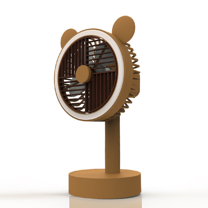 Ladies' table fan with unique animal design Bowlift