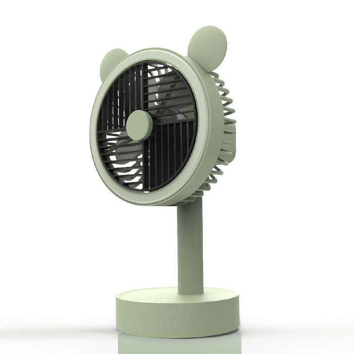 Ladies' table fan with unique animal design Bowlift