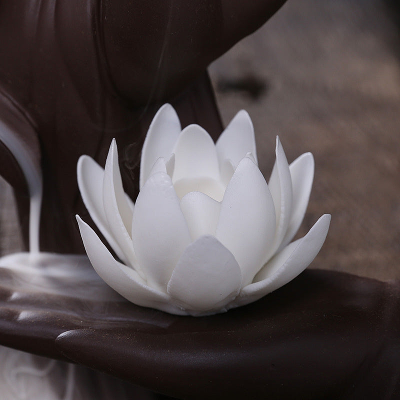 Artistic Hand Gesture Incense Burner