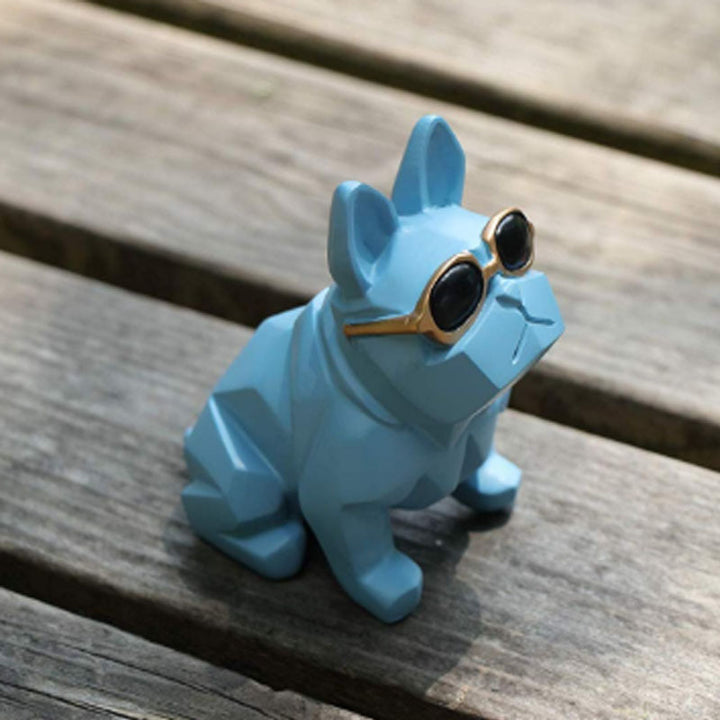 Whimsical French Bulldog Figurine