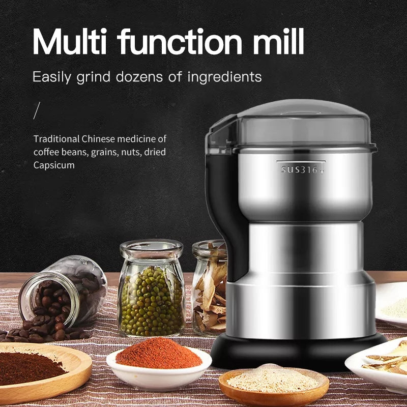 BowLift | 400W Stainless Electric Coffee Spice Grinder