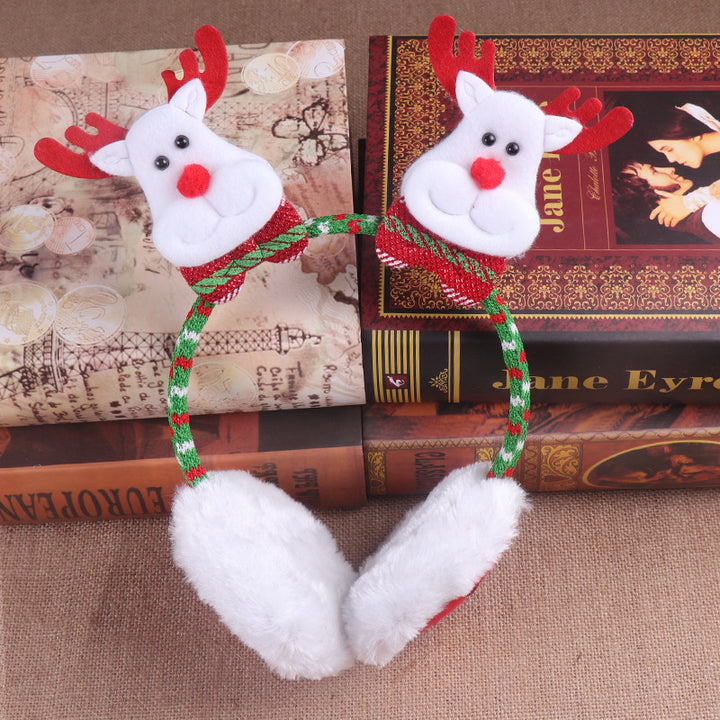 Festive Christmas Headband with Reindeer Motif Bowlift