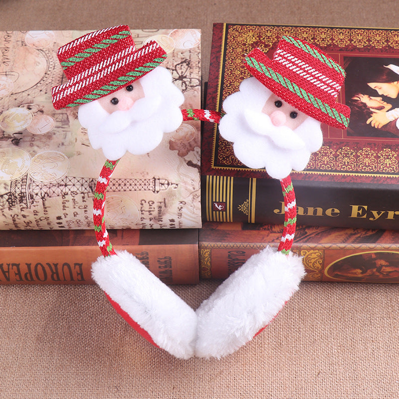 Festive Christmas Headband with Reindeer Motif Bowlift