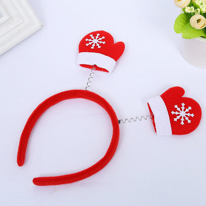 Festive Reindeer Headbands Bowlift