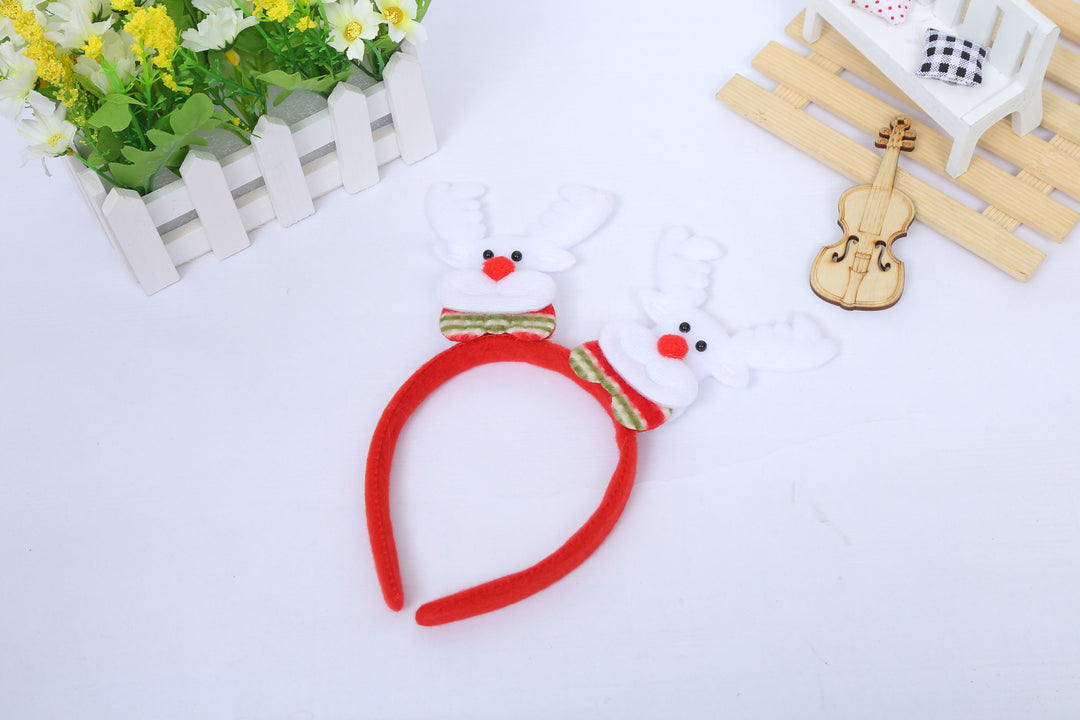 Festive Reindeer Headband Bowlift