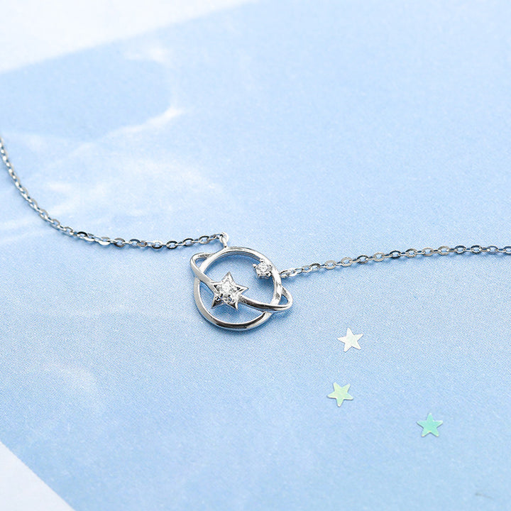 Celestial Star Pendant Necklace Bowlift