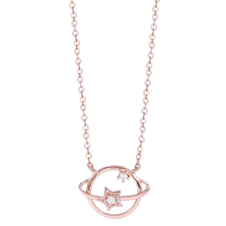 Celestial Star Pendant Necklace Bowlift