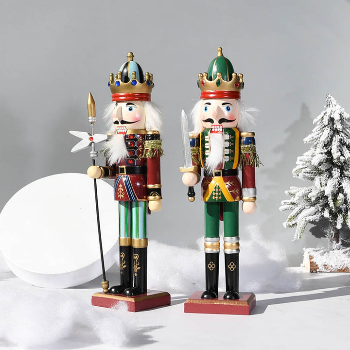 Nutcracker Soldier made of solid wood, 30 cm