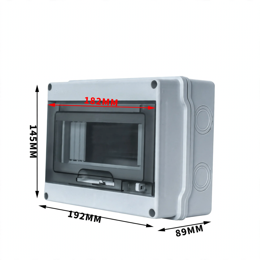 Distribution box for electrical installation, 2–16 circuits