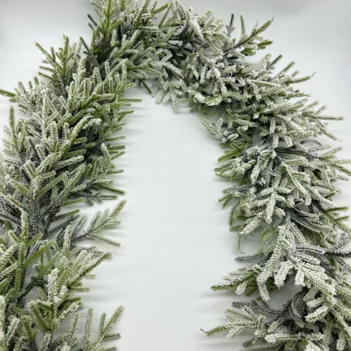 Christmas decoration: wreaths, trees and garlands